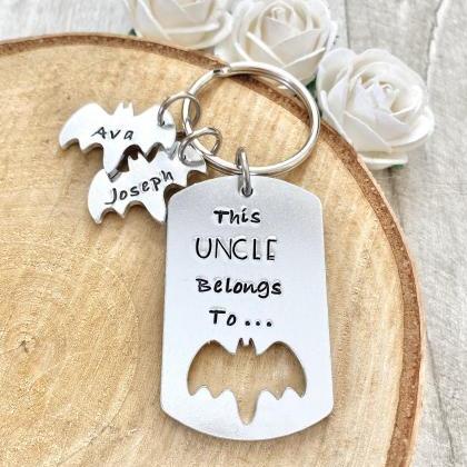 Uncle Gift, Gift For Uncle, Personalised Keyring,..