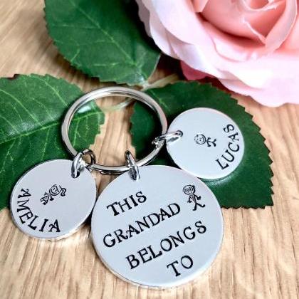 This Grandad Belongs To, Hand Stamped,..