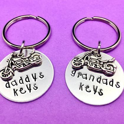 Daddy's Keys, Grandads Keys, Motorb..