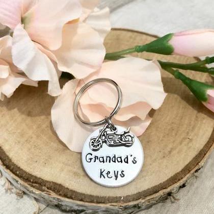 Dad Gift, Grandpa Gift, Dad Key Chain, Key Ring,..