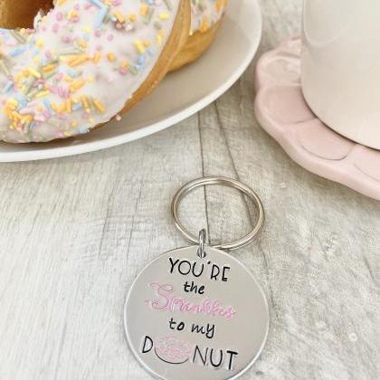 Donut Keyring, Personalised Gift, Friend Gift,..