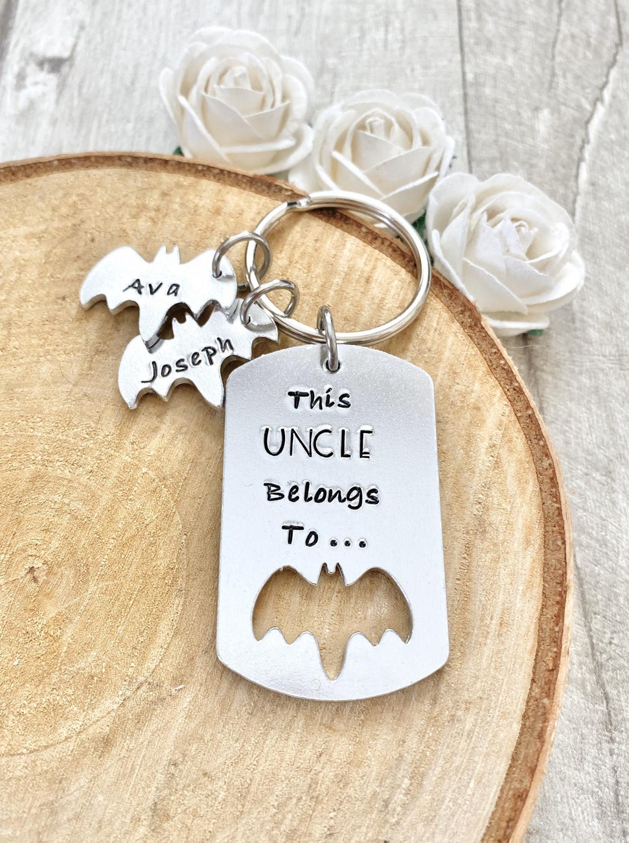 Uncle Gift, Gift For Uncle, Personalised Keyring, Personalised Gift ...
