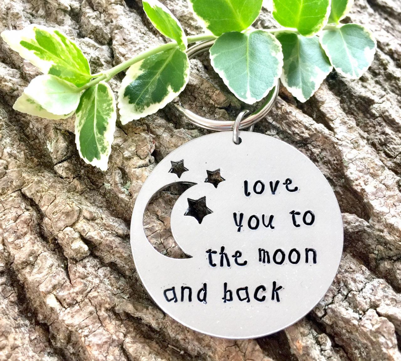 Love You To The Moon And Back, Gift For Daddy, Gift For Mummy, Grandparent Gift, Grandad Gift, Grandma Gift, Nanny Gift, From The Kids,