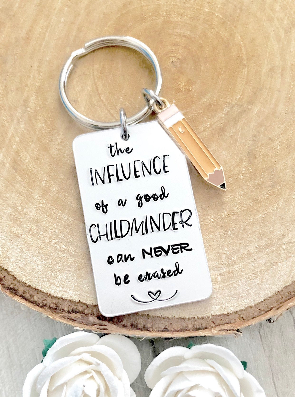 Teacher Gift, Childminder Gift, Nursery Gift, Thank You Gift, Leaving Gift, End Of Term Gift, Personalised Keyring, Thank You For Helping Me
