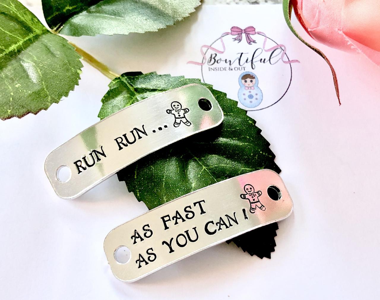 Trainer Accessories, Personalised Tags, Running Shoe Tag, Shoelace Tags, Running Tags, Shoe Tags, Running, Motivation, Marathon Gift, Gym