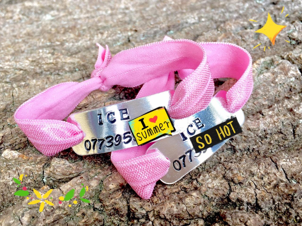 Ice, In Case Of Emergency, Emergency Contact, Kids Safety Bracelet, Id Bracelet, Emergency Bracelet, Safety Bracelet, Child Safety, Holiday