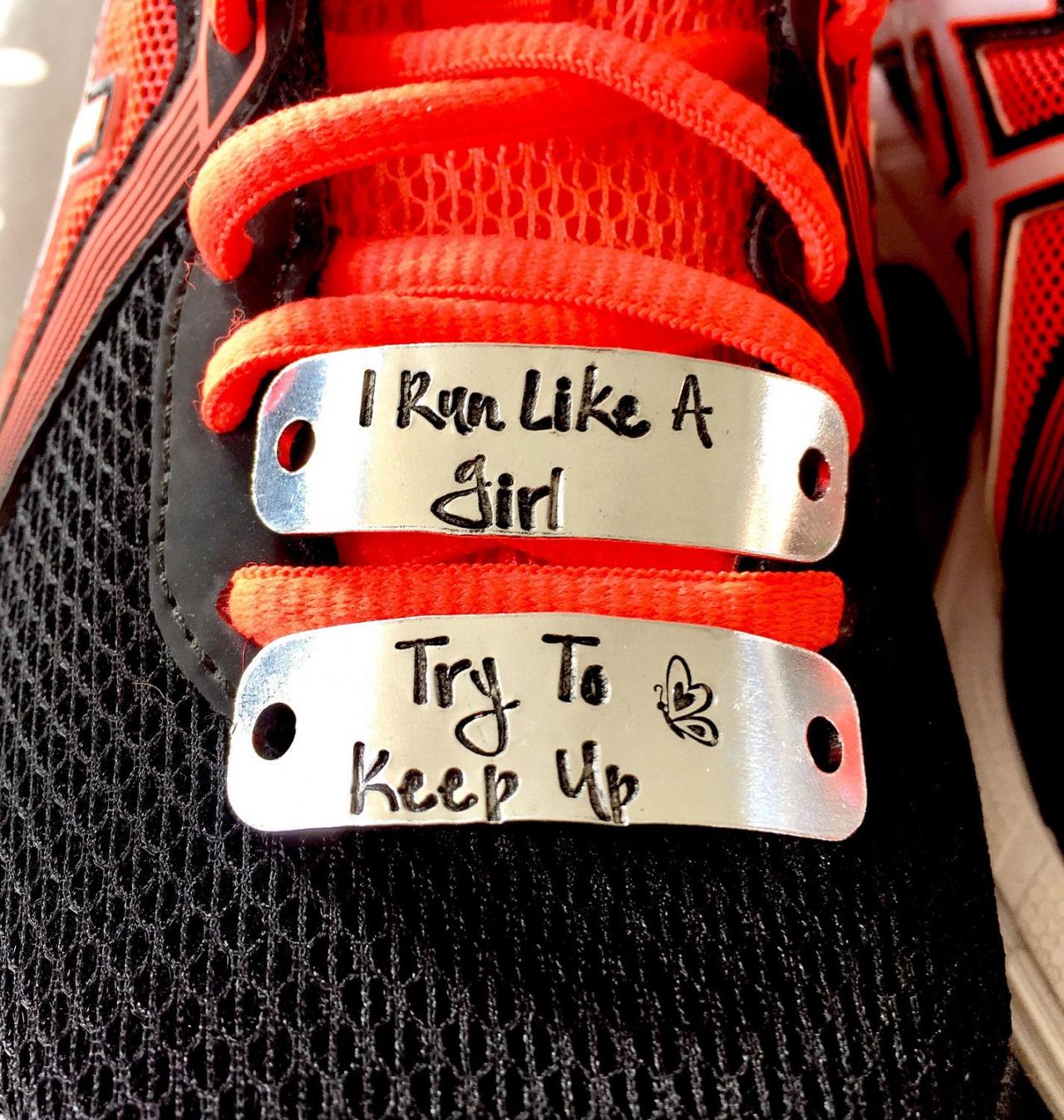 Trainer Tags, Running Gift, Runner Gift, Gift For Her, Gym Accessory, Gym Lover, Shoe Tags, Shoe Laces, Shoe Lace Tag, Motivational Gift,