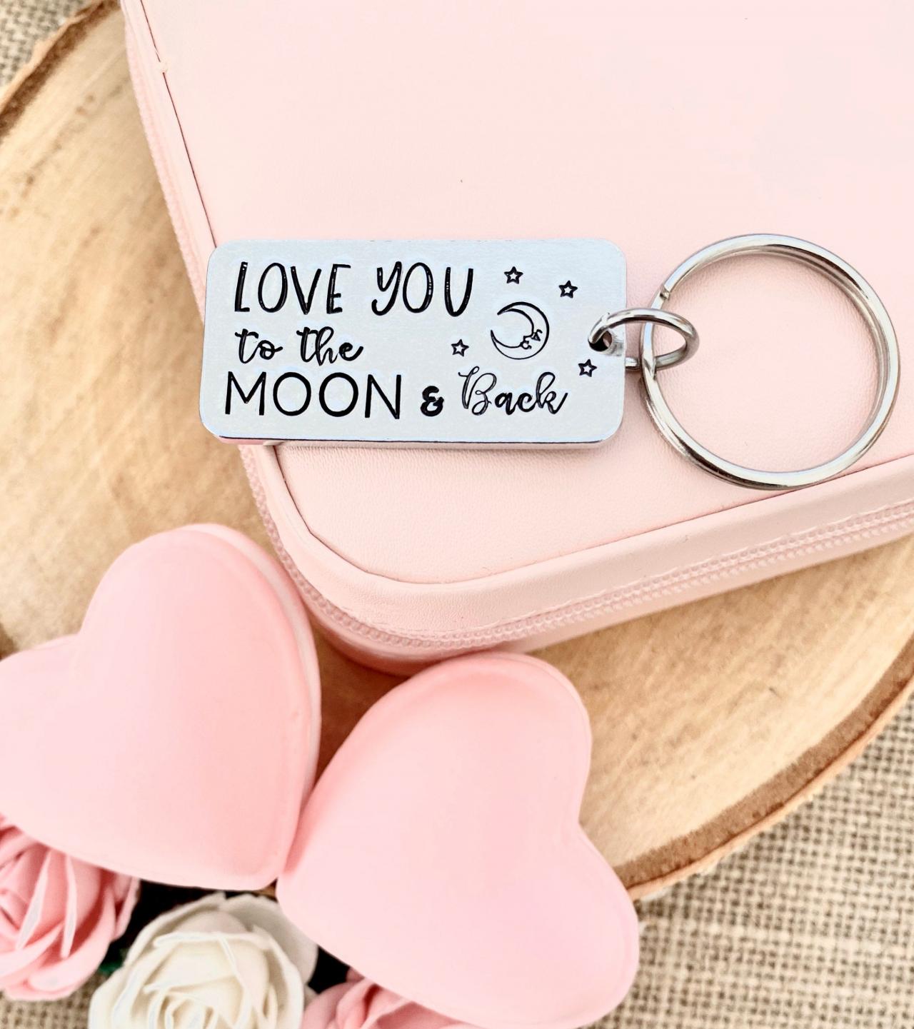 Love You To The Moon And Back, Valentine's Day Gift, Anniversary Gift, Funny, Gift For Men Husband Boyfriend, Girlfriend Wife Gift,