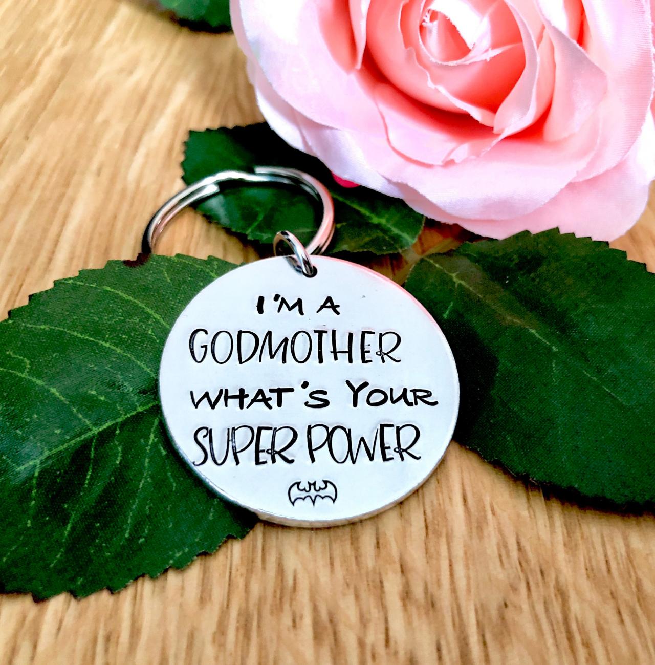 I'm a Godmother whats your superpower?, godmother gift, christening gift, godparent gift, godmother, godmother present, guardian gift