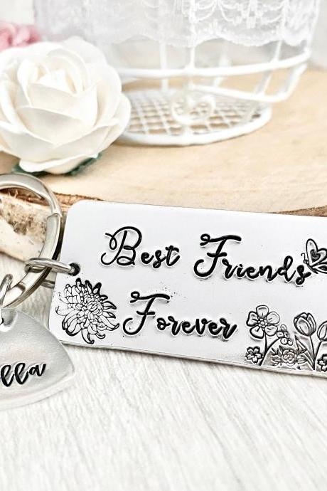 Best Friend Gift, Gift for Friend, Friendship, Personalised Gift, Friends Keyring,