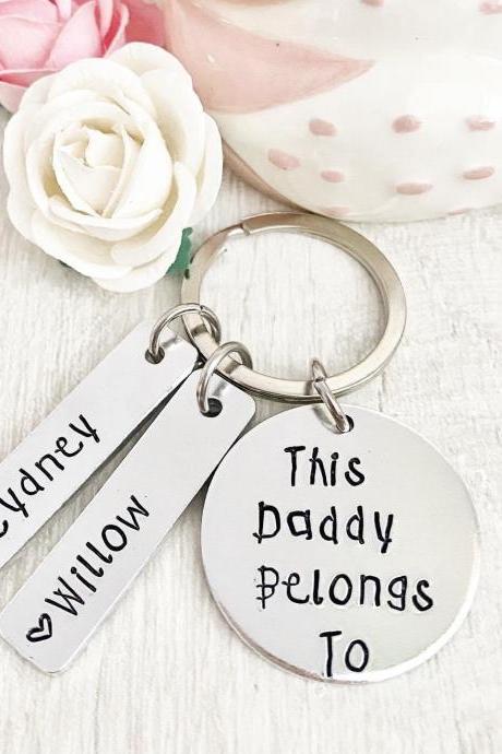 Gift for Dad, Dad Gift, New Daddy Gift, Fathers Day Gift, Dad Birthday Gift, From the Kids, gifts for daddy, dad keychain, personalised dad