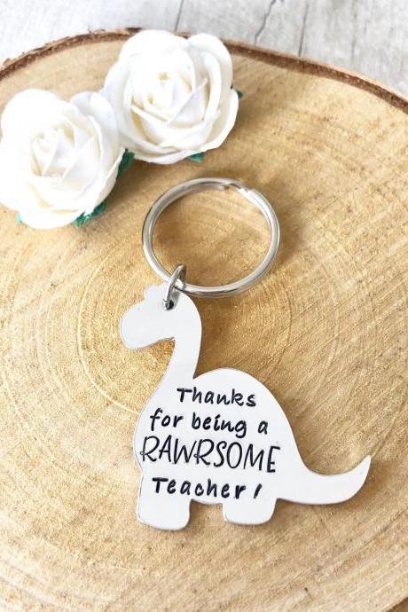 Thank you Teacher gift, Teacher Gift, Teacher Appreciation, Dinosaur, Teaching Assistant, End of Year, Personalised Teacher, Teacher