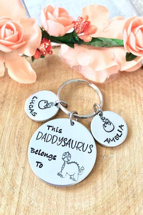 daddysaurus keyring