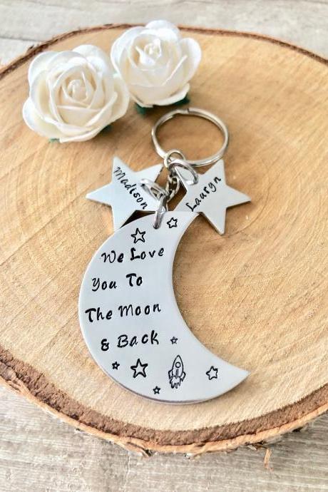 I love you, to the moon, mom gift, dad gift, from the kids, grandma gift, grandpa gift, mothers day gift, fathers day gift, birthday gift